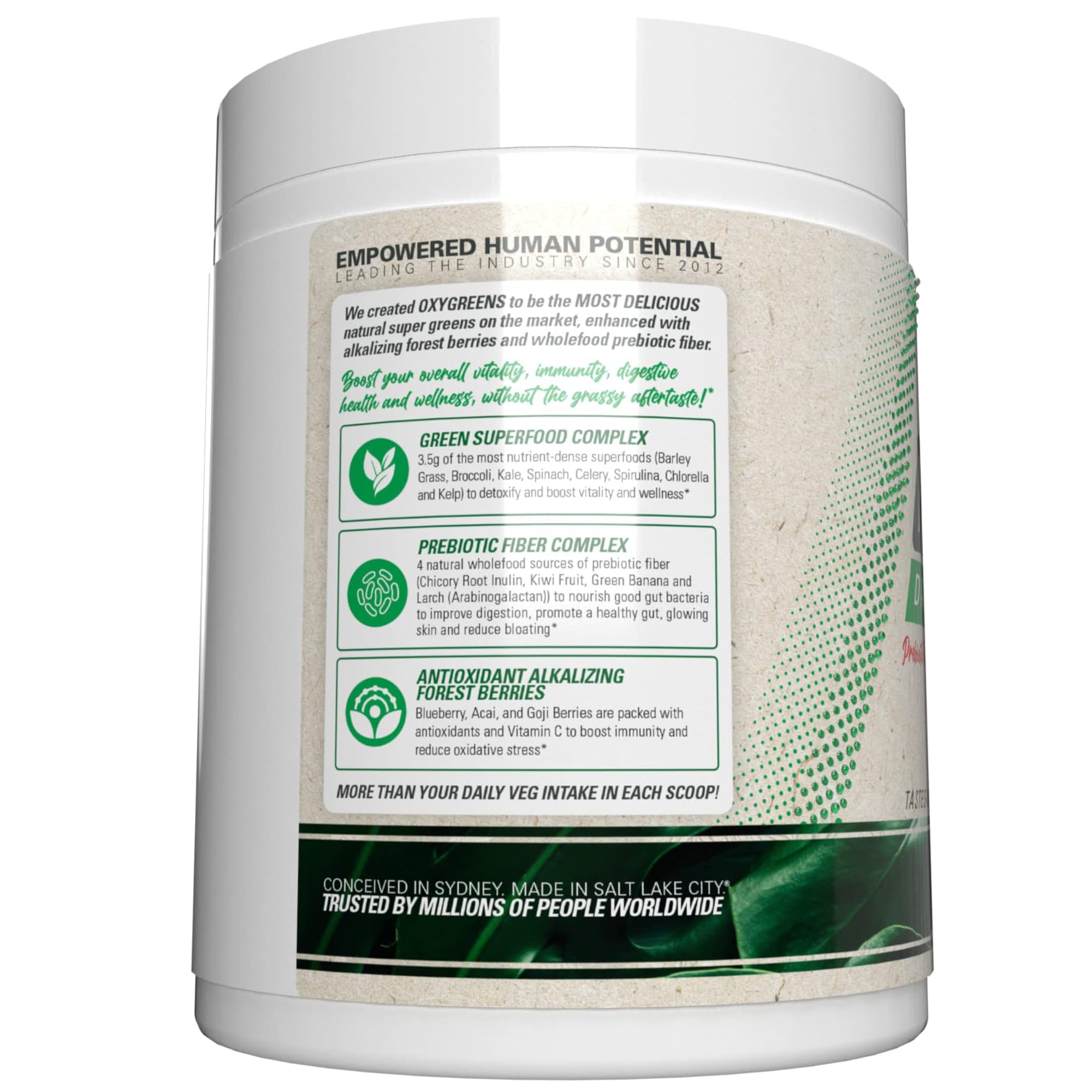 Foto 8 pulgar | Super Greens En Polvo Ehp Labs Oxygreens Con Espirulina 150 G - Venta Internacional.