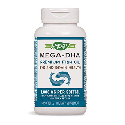 Foto 2 pulgar | Suplemento Nature's Way Mega-dha De Aceite De Pescado De Primera Calidad, 60 Cápsulas Blandas - Venta Internacional.
