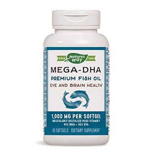 Foto 1 | Suplemento Nature's Way Mega-dha De Aceite De Pescado De Primera Calidad, 60 Cápsulas Blandas - Venta Internacional.
