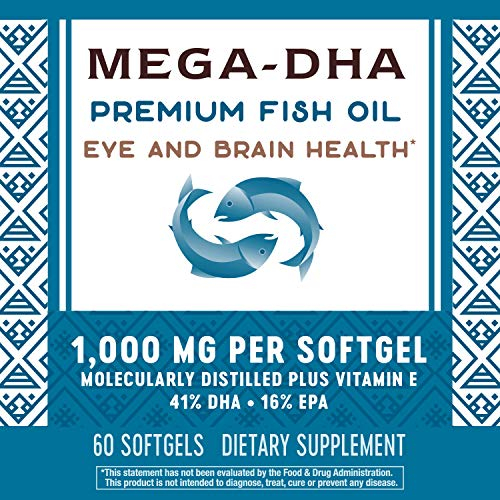 Foto 3 pulgar | Suplemento Nature's Way Mega-dha De Aceite De Pescado De Primera Calidad, 60 Cápsulas Blandas - Venta Internacional.