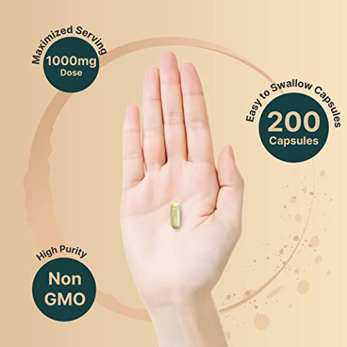Foto 5 pulgar | Suplemento Naturebell Kava Kava En Cápsulas 1000 Mg X 200 - Venta Internacional.