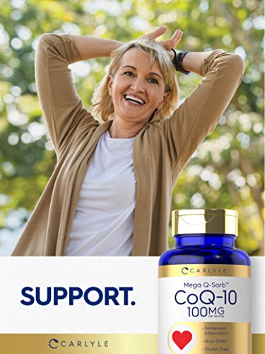 Foto 6 | Suplemento Carlyle Mega Q-sorb Coq10 100 Mg 240 Cápsulas Blandas - Venta Internacional.