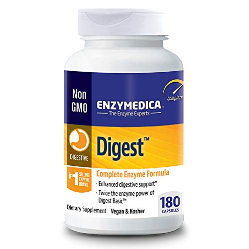 Foto 1 | Suplemento Enzymedica Digest Complete Enzyme 180 Cápsulas - Venta Internacional.