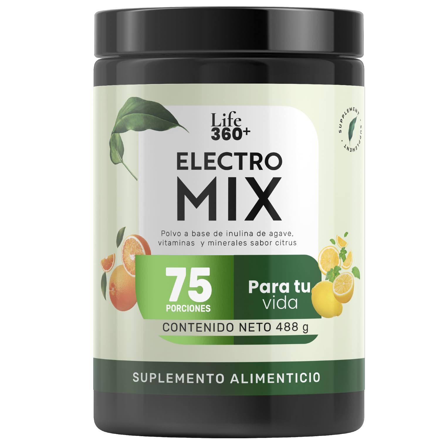 Suplemento Alimenticio Life 360+ Electro Mix Hidratación 75 Porciones