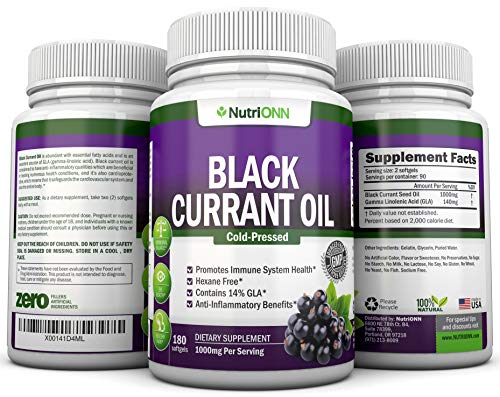 Foto 6 | Suplemento Nutrionn De Aceite De Grosella Negra 1000 Mg 180 Cápsulas Blandas - Venta Internacional.