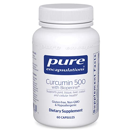Suplemento Pure Encapsulations Curcumin 500 Con Bioperine 60  - Venta Internacional.