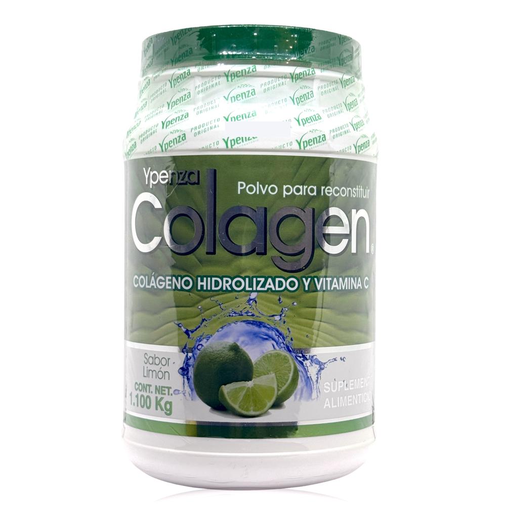Colágeno Hidrolizado Ypenza 100% Puro Vit C Manzana 1.1 kg