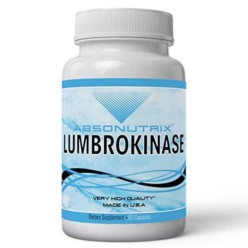 Foto 2 pulgar | Suplemento Absonutrix Lumbrokinase 40 Mg 60 Cápsulas - Venta Internacional.