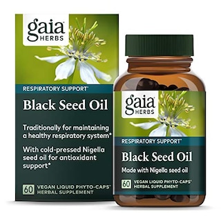 Foto 1 | Suplemento Gaia Herbs De Aceite De Semillas Negras, 60 Cápsulas Veganas - Venta Internacional.