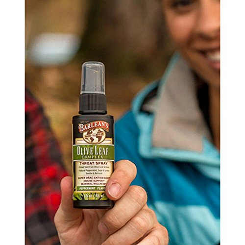 Foto 6 pulgar | Spray Para Garganta Barlean's Olive Leaf Complex, 44 Ml, Menta - Venta Internacional.
