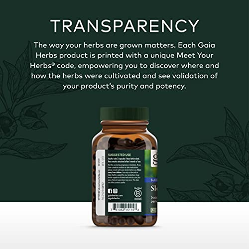 Foto 3 | Suplemento Gaia Herbs Sleepthru Natural Sleep Support 120 Ca - Venta Internacional.