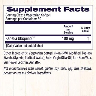 Foto 4 | Suplemento De Ubiquinol De Healthy Origins, 100 Mg, 60 Geles Vegetales - Venta Internacional.