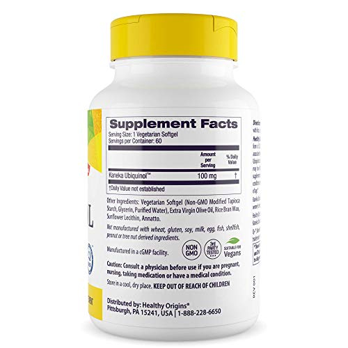Foto 8 pulgar | Suplemento De Ubiquinol De Healthy Origins, 100 Mg, 60 Geles Vegetales - Venta Internacional.