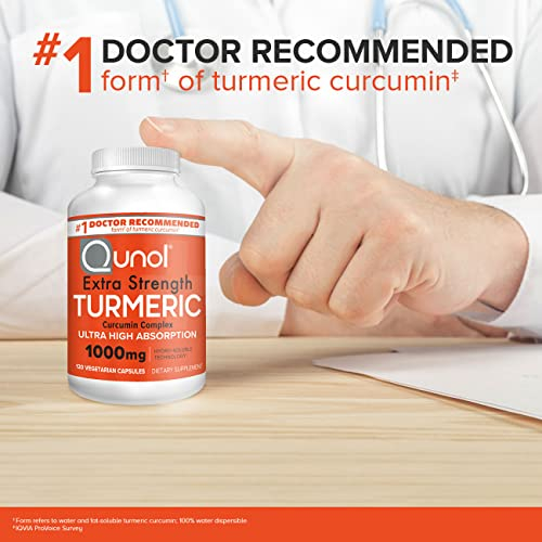 Foto 6 pulgar | Suplemento Qunol, Cúrcuma Y Curcumina, 1000 Mg, 120 Cápsulas - Venta Internacional.