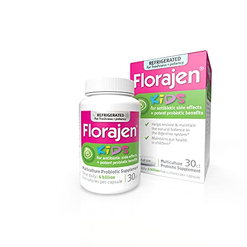 Foto 2 pulgar | Probióticos Florajen Kids, 6 Mil Millones De Ufc, 30 Cápsulas - Venta Internacional.