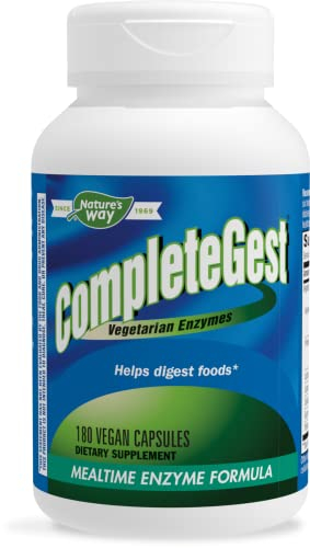 Foto 2 pulgar | Suplemento Nature's Way Completegest Vegan Enzymes 180 Cápsulas - Venta Internacional.