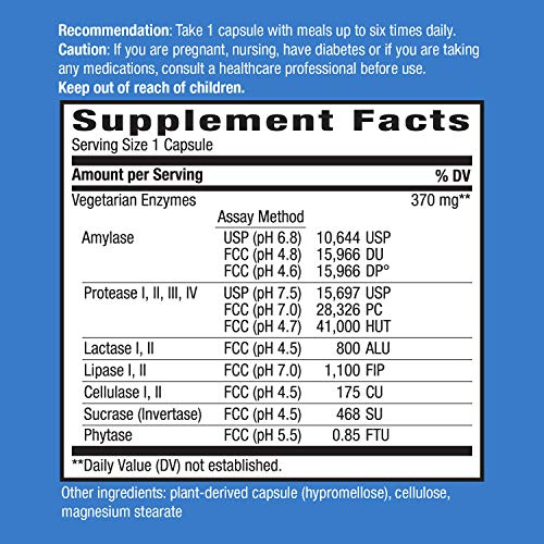 Foto 4 | Suplemento Nature's Way Completegest Vegan Enzymes 180 Cápsulas - Venta Internacional.