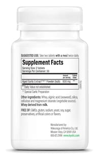 Foto 3 | Suplemento Kyolic De Extracto De Ajo Envejecido, Fórmula 100, 100 Tabletas - Venta Internacional.