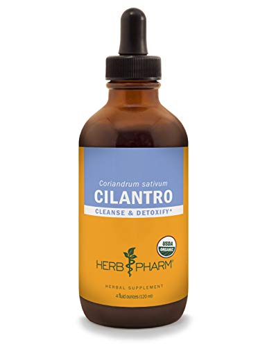Extracto Líquido Limpiador Orgánico De Cilantro Herb Pharm, 120 Ml - Venta Internacional.