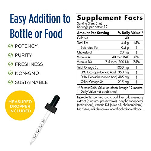 Foto 3 pulgar | Suplemento Dha Para Bebés Nordic Naturals, 60 Ml, Vitamina Omega-3 + - Venta Internacional.