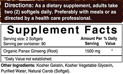 Foto 7 pulgar | Suplemento De Extracto De Ginseng Rojo Coreano Naturebell 1500 Mg - Venta Internacional.