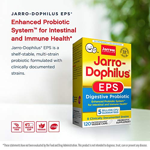 Foto 4 pulgar | Probiótico Jarrow Formulas Jarro-dophilus Eps 5b 120 Cápsulas - Venta Internacional.