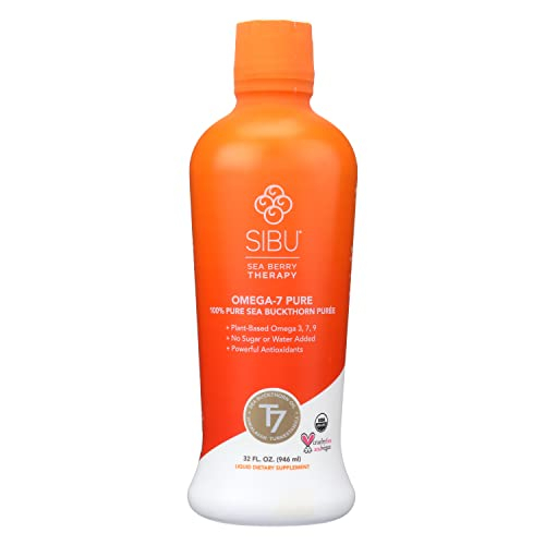 Jugo De Espino Amarillo Sibu Omega 7 Puro, 100% Orgánico, 946 Ml - Venta Internacional.