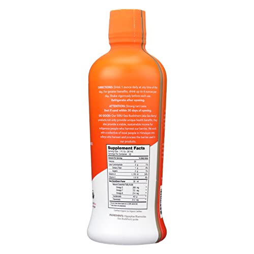 Foto 6 pulgar | Jugo De Espino Amarillo Sibu Omega 7 Puro, 100% Orgánico, 946 Ml - Venta Internacional.