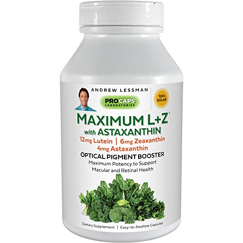 Suplemento Andrew Lessman Maximum L+z Con Astaxantina 240 S - Venta Internacional.