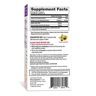 Foto 4 | Suplemento Pharmaganics Nerve Miracle Maximum Strength - Venta Internacional.