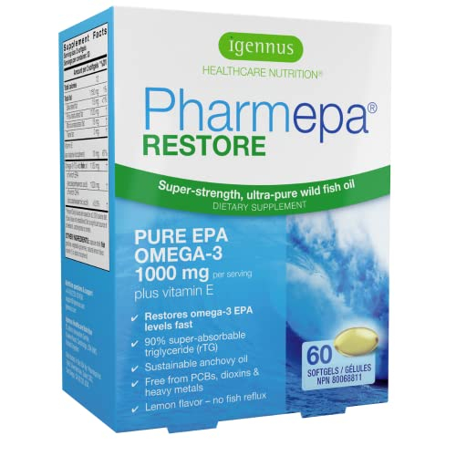 Foto 2 pulgar | Suplemento Igennus Healthcare Pharmepa Restore De 1000 Mg De Epa - Venta Internacional.