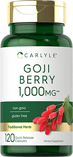 Suplemento Carlyle Goji Berry 1000 Mg 120 Cápsulas - Venta Internacional.