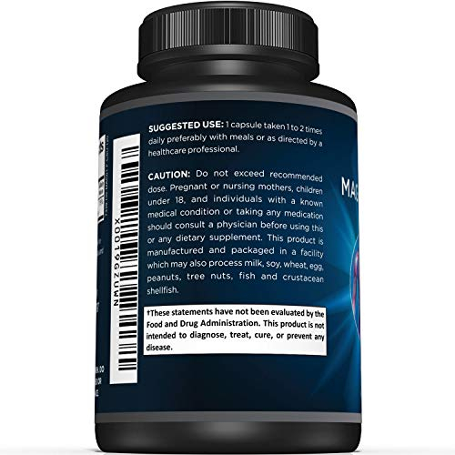Foto 4 pulgar | Suplemento Sunergetic Premium Citrato De Magnesio 500 Mg - Venta Internacional.