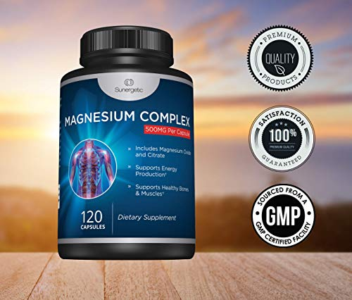 Foto 6 pulgar | Suplemento Sunergetic Premium Citrato De Magnesio 500 Mg - Venta Internacional.