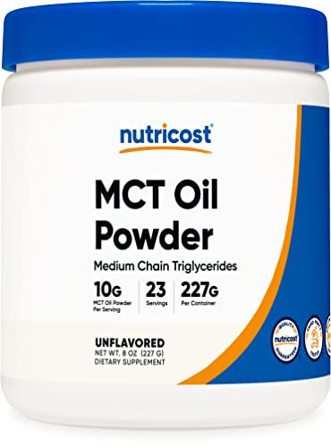 Foto 1 | Aceite Mct En Polvo Nutricost Premium 227 G, Cetocetosis Cetogénico - Venta Internacional.
