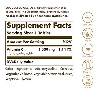 Foto 2 | Suplemento Solgar De Vitamina C 1000 Mg, 90 Tabletas, Antioxidante - Venta Internacional.