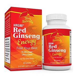 Foto 1 | Suplemento Terry Naturally Hrg80 Red Ginseng Energy 30 Cápsulas - Venta Internacional.
