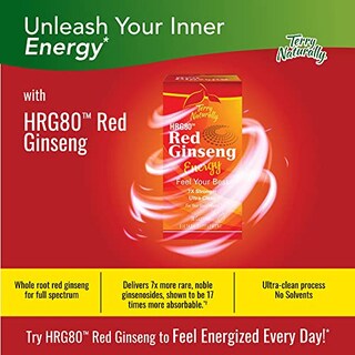 Foto 7 | Suplemento Terry Naturally Hrg80 Red Ginseng Energy 30 Cápsulas - Venta Internacional.