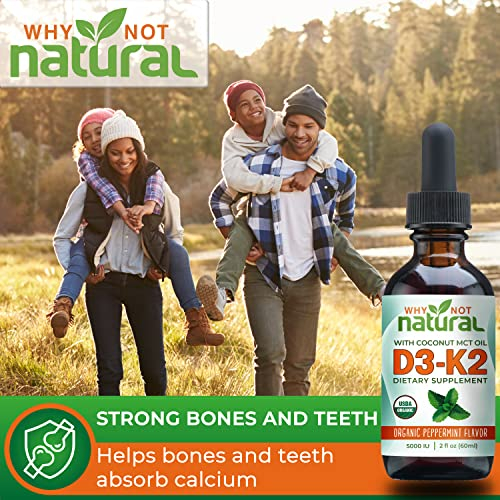 Foto 5 | Complemente, Por Qué No, Vitamina D3 K2 Orgánica Natural, 5000 Ui - Venta Internacional.