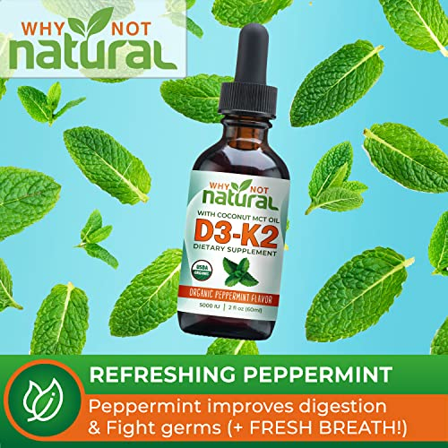Foto 7 pulgar | Complemente, Por Qué No, Vitamina D3 K2 Orgánica Natural, 5000 Ui - Venta Internacional.