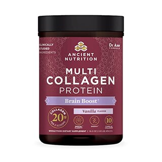 Foto 1 | Colágeno En Polvo Ancient Nutrition Brain Boost Vanilla 45 Ser - Venta Internacional.