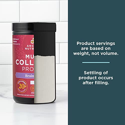 Foto 5 pulgar | Colágeno En Polvo Ancient Nutrition Brain Boost Vanilla 45 Ser - Venta Internacional.