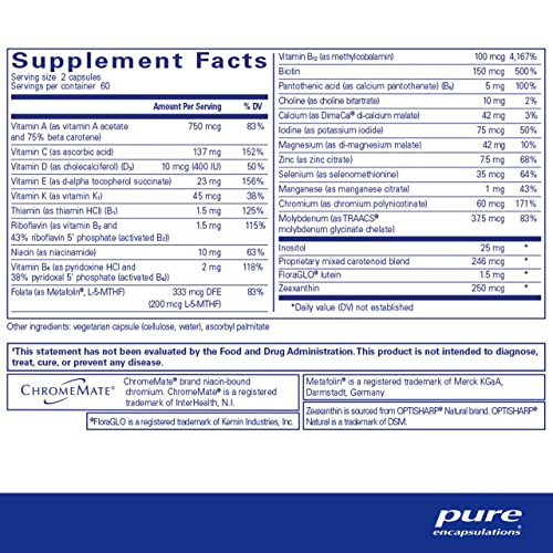 Foto 3 pulgar | Suplemento Pure Encapsulations Junior Nutrients 120 Cápsulas - Venta Internacional.