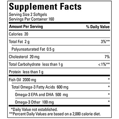 Foto 3 pulgar | Suplemento De Aceite De Pescado Nature Made 1000 Mg 320 Cápsulas Blandas - Venta Internacional.