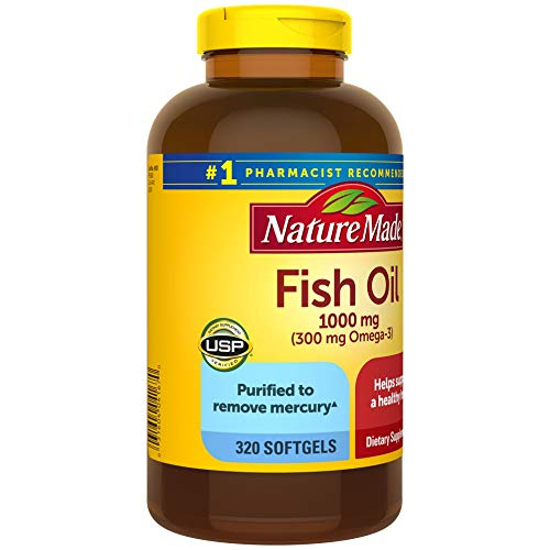 Foto 8 pulgar | Suplemento De Aceite De Pescado Nature Made 1000 Mg 320 Cápsulas Blandas - Venta Internacional.