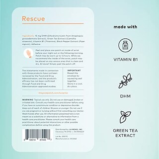 Foto 2 | Recovery Patch La Mend After Party Con Té Verde Y Vitamina B1 - Venta Internacional.