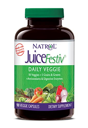 Foto 3 pulgar | Suplemento Natrol Juicefestiv Daily Fruits & Veggies 180 Tabletas - Venta Internacional.