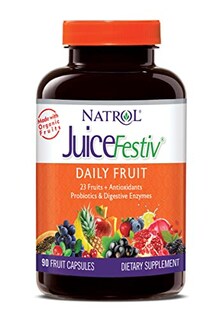 Foto 6 | Suplemento Natrol Juicefestiv Daily Fruits & Veggies 180 Tabletas - Venta Internacional.