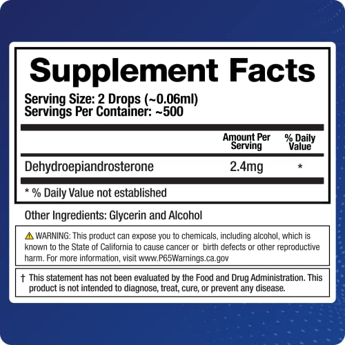 Foto 3 pulgar | Suplemento Hormonal Líquido De Dhea Biomatrix 30 Ml 1200 Mg En Total - Venta Internacional