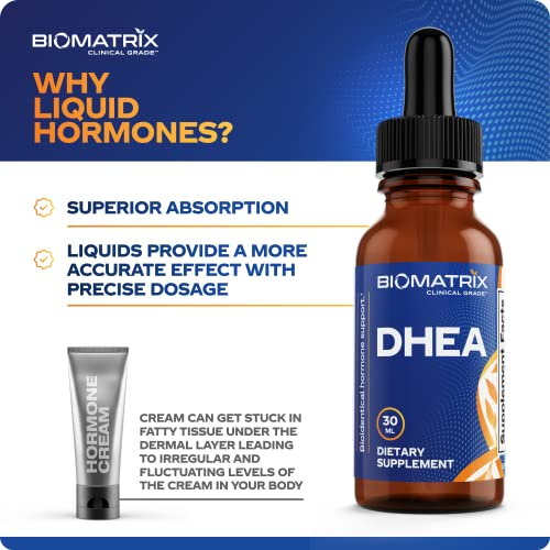 Foto 5 | Suplemento Hormonal Líquido De Dhea Biomatrix 30 Ml 1200 Mg En Total - Venta Internacional